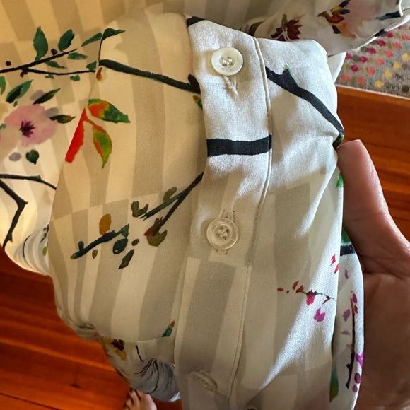 Paul and Joe silk floral midi dress sz S retail $1085 - Picture 7 of 8